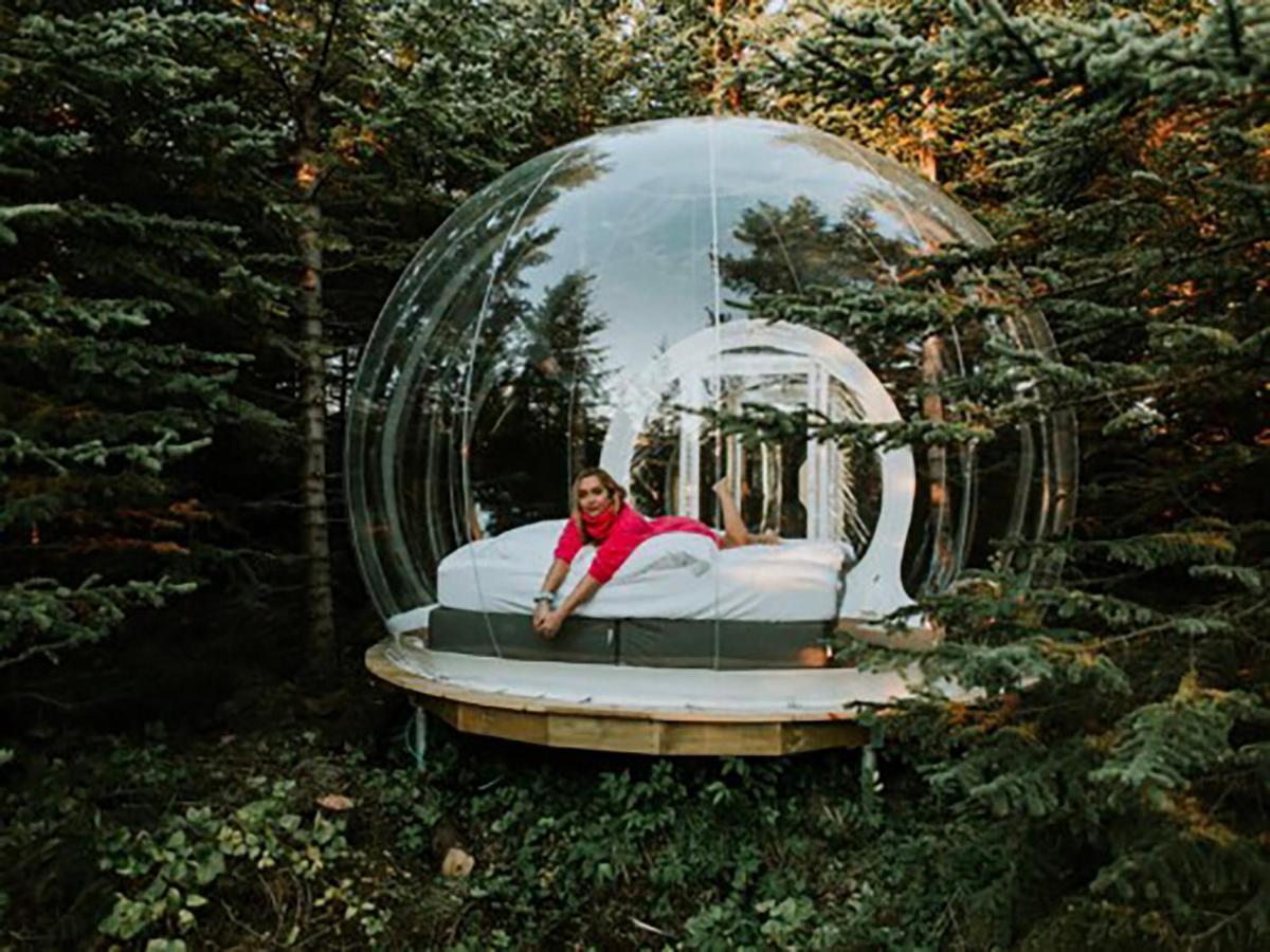 Buubble Hotel - Oelvisholt Selfoss Esterno foto