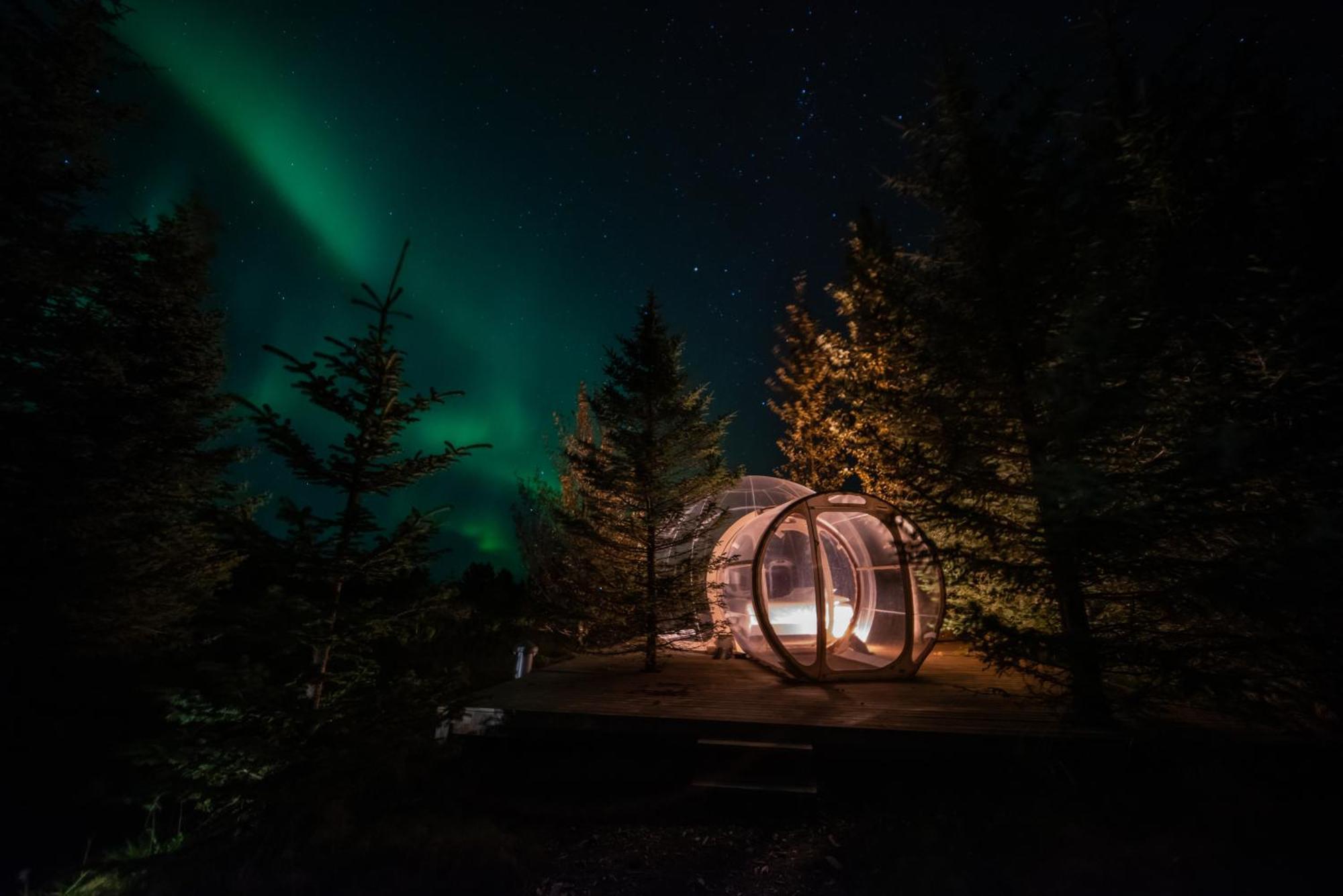 Buubble Hotel - Oelvisholt Selfoss Esterno foto