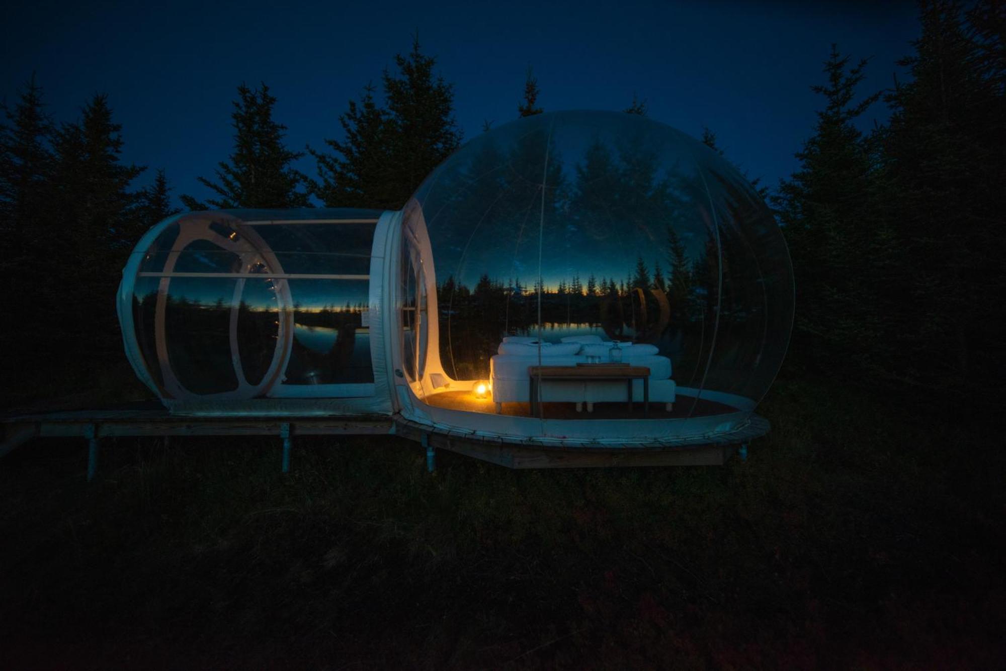 Buubble Hotel - Oelvisholt Selfoss Esterno foto