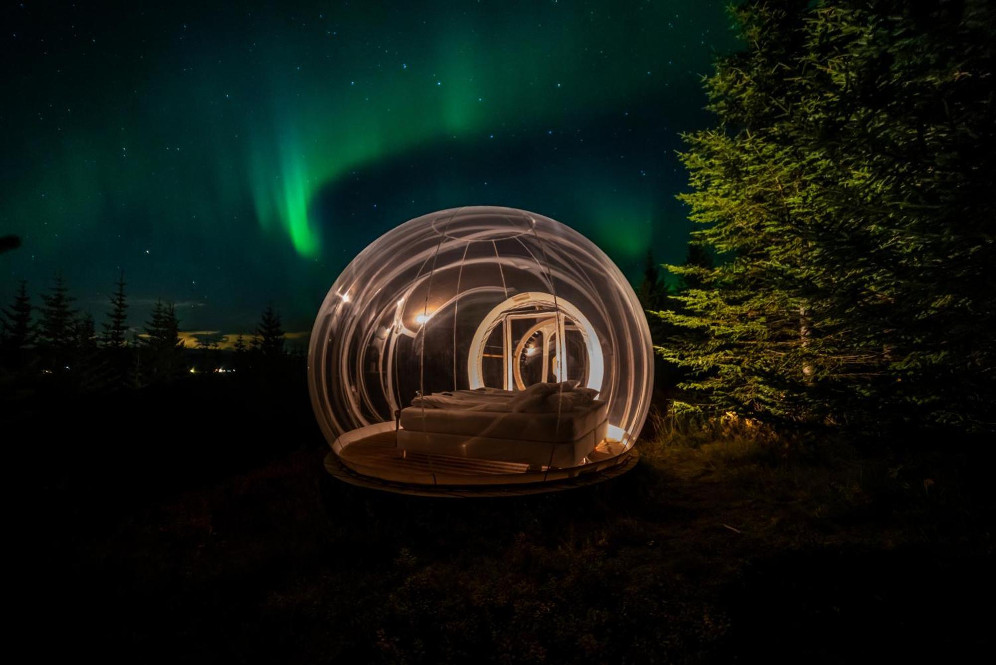 Buubble Hotel - Oelvisholt Selfoss Esterno foto