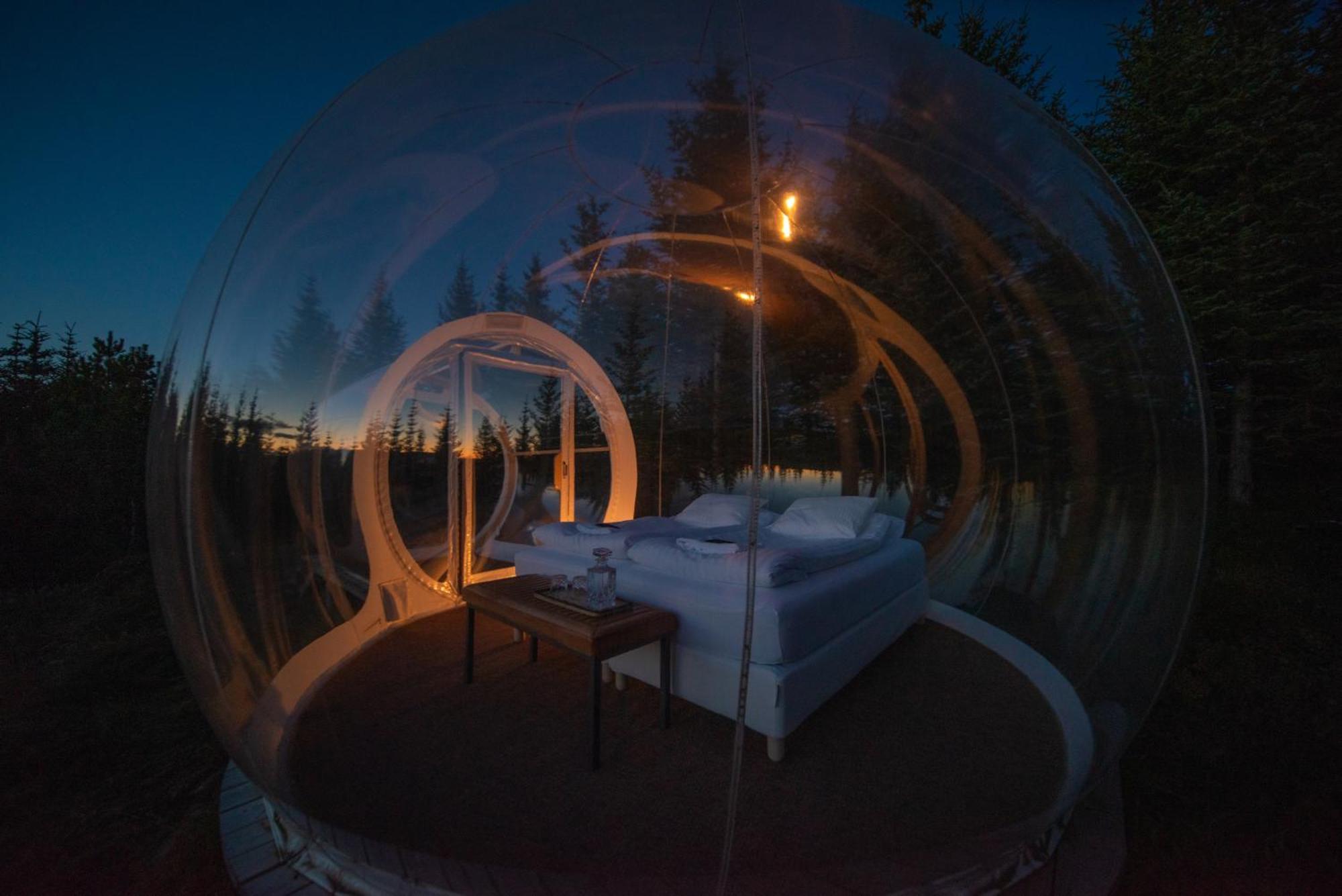 Buubble Hotel - Oelvisholt Selfoss Esterno foto