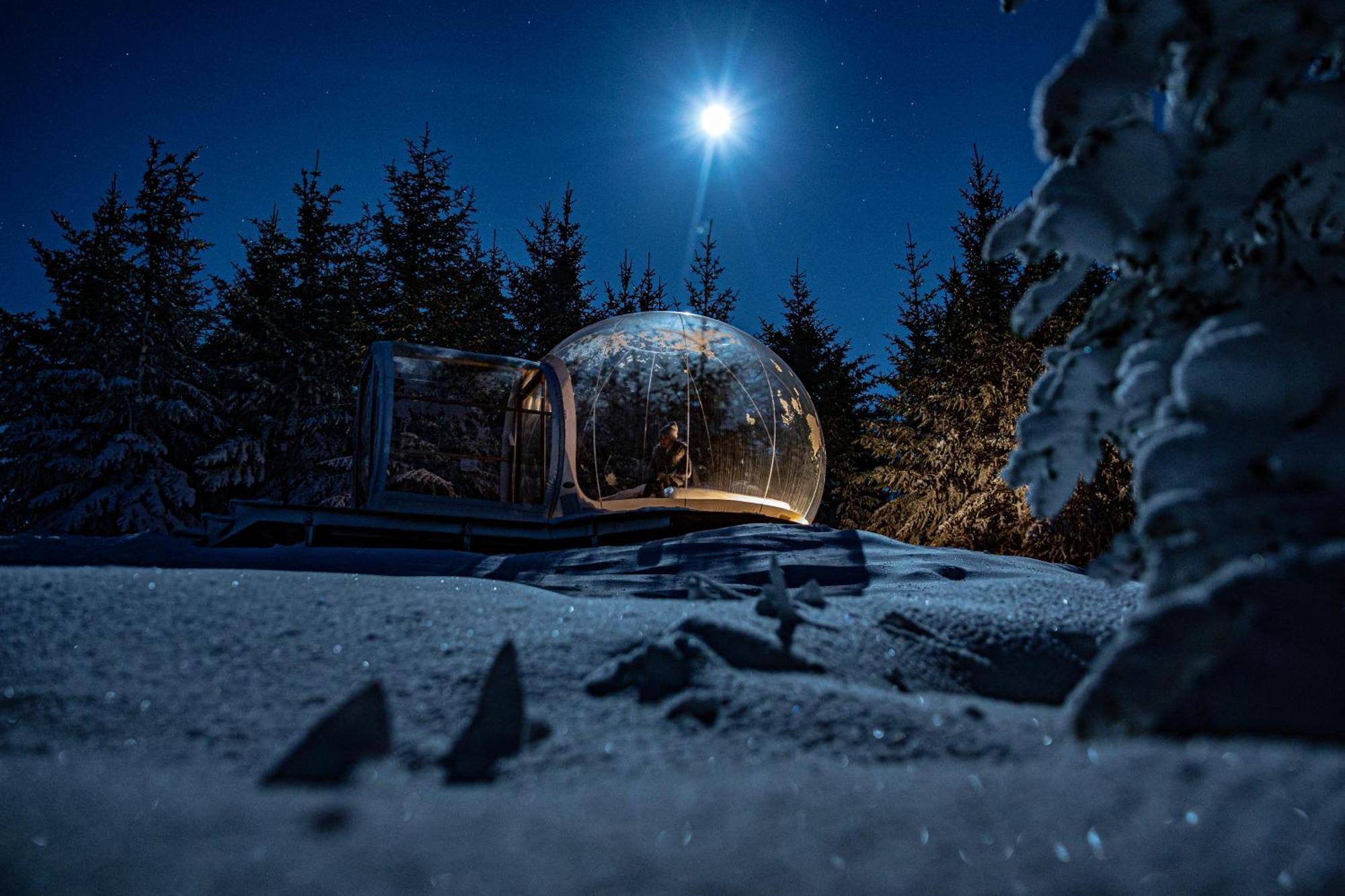 Buubble Hotel - Oelvisholt Selfoss Esterno foto