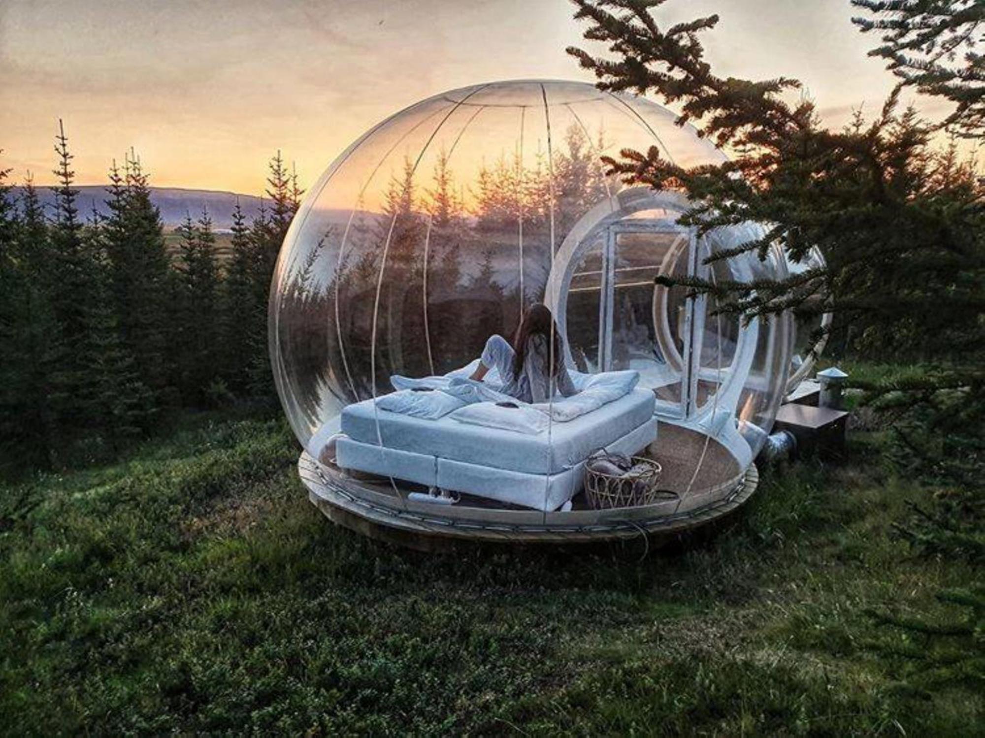 Buubble Hotel - Oelvisholt Selfoss Esterno foto