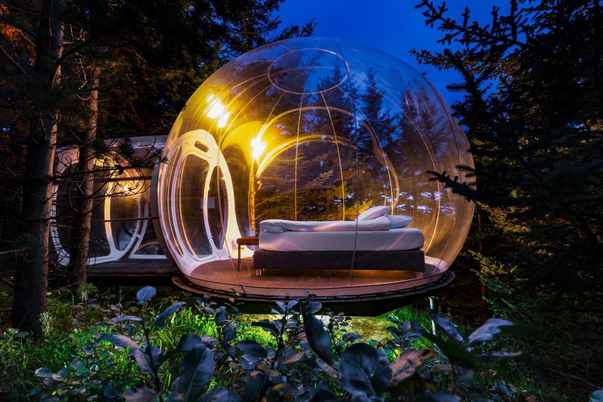 Buubble Hotel - Oelvisholt Selfoss Esterno foto